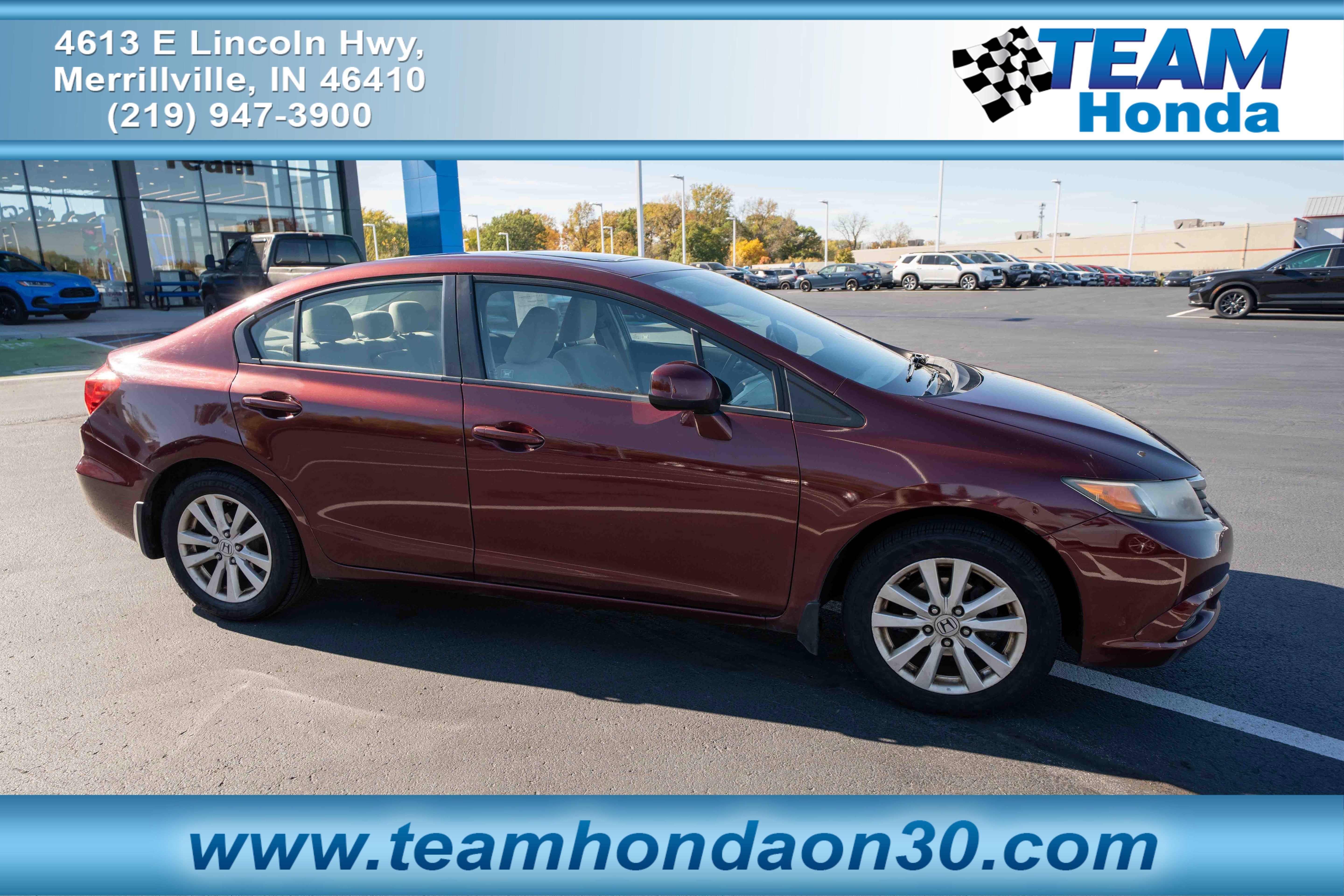 Used 2012 Honda Civic EX