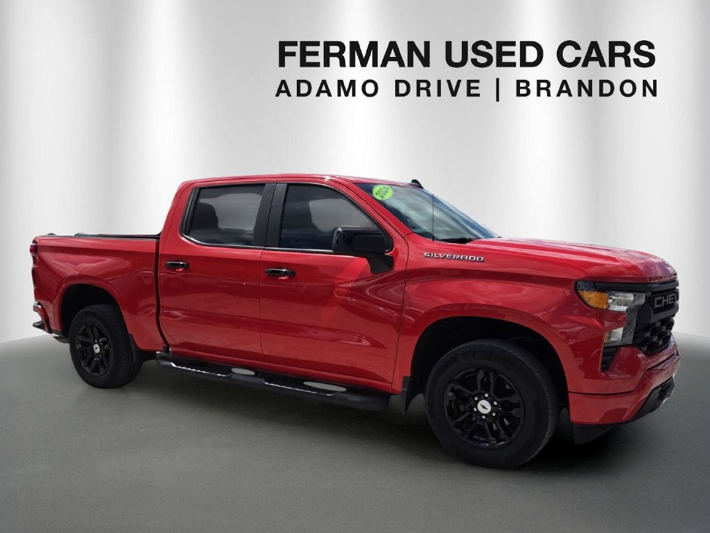 Certified 2024 Chevrolet Silverado 1500 Custom RWD image 1