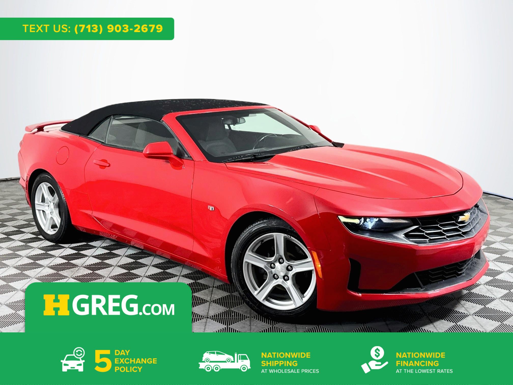 Used 2020 Chevrolet Camaro LT RWD image 1