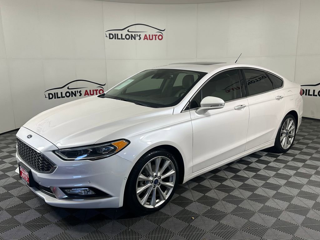 Used 2017 Ford Fusion Platinum AWD/4WD image 2