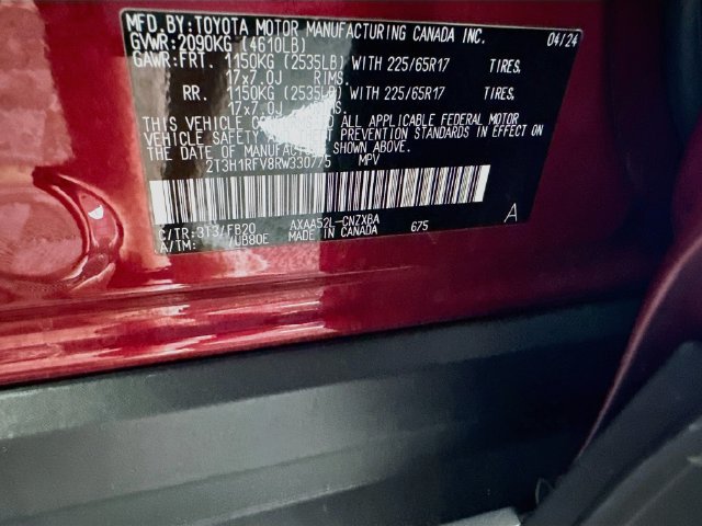 Certified 2024 Toyota RAV4 LE FWD image 29