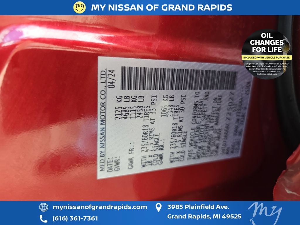 Used 2024 Nissan Rogue SV w/ SV Premium Package AWD/4WD image 37
