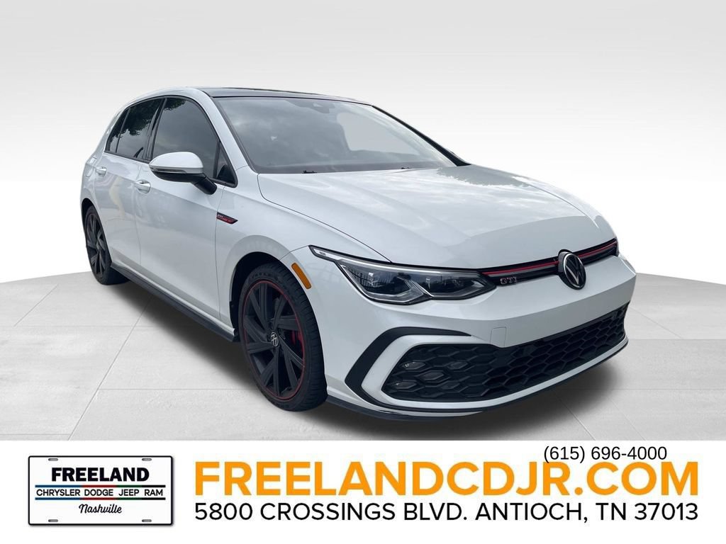 Used 2022 Volkswagen GTI SE w/ Black Wheel Package