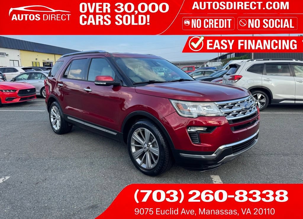 Used 2019 Ford Explorer Limited w/ Ford Safe & Smart Package