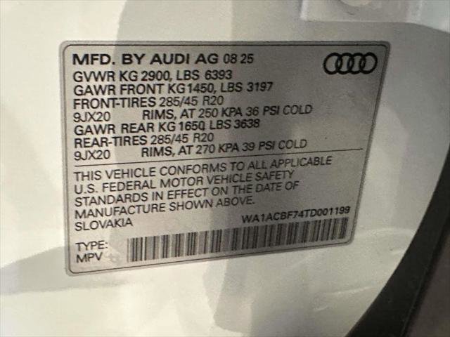 Used 2026 Audi Q7 2.0T Premium w/ Convenience Plus Package AWD/4WD image 29