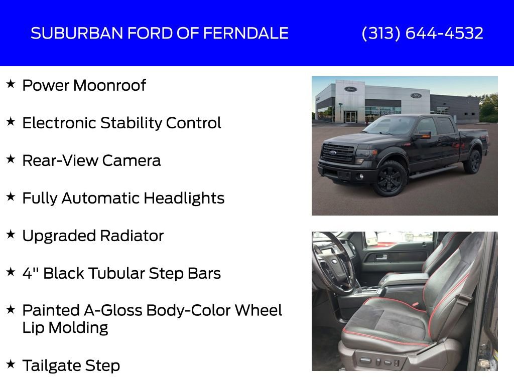 Used 2014 Ford F150 FX4 w/ Equipment Group 402A Luxury image 25
