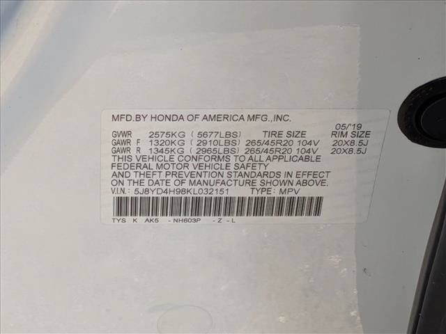 Used 2019 Acura MDX w/ Advance & Entertainment AWD/4WD image 28