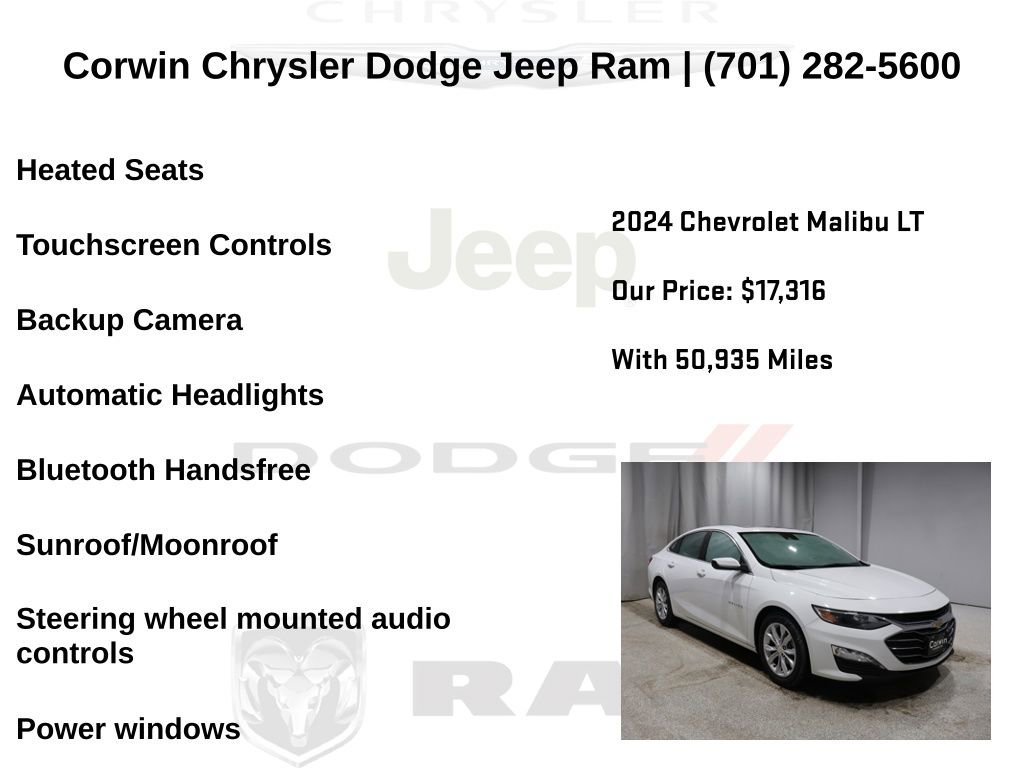 Used 2024 Chevrolet Malibu LT image 6