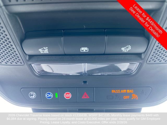 New 2026 Chevrolet Traverse Z71 w/ Driver Confidence Package image 29