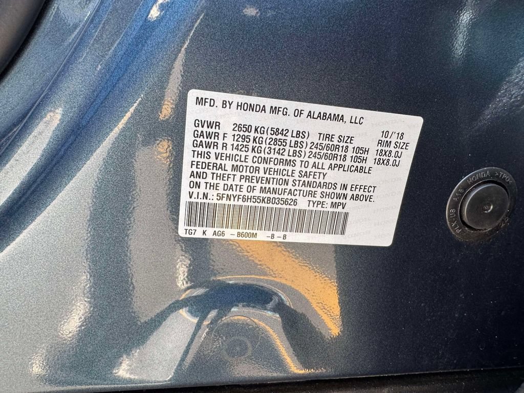 Used 2019 Honda Pilot EX-L image 19