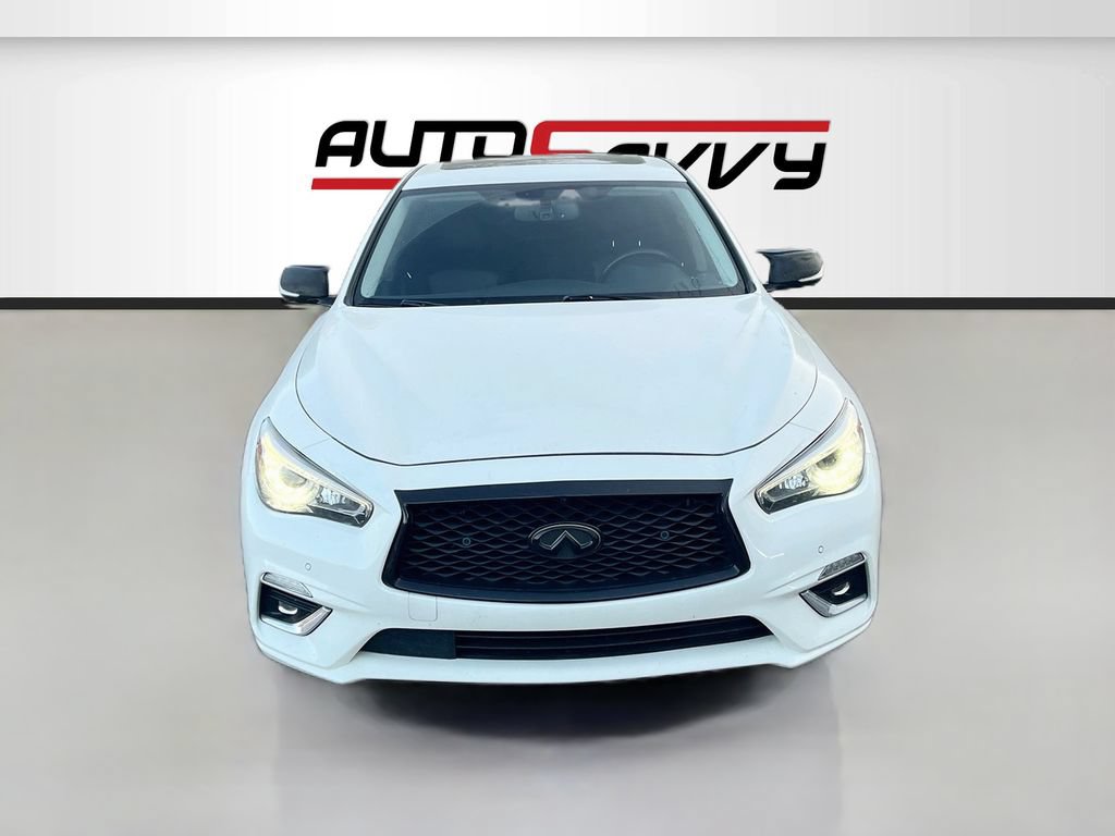 Used 2021 INFINITI Q50 Luxe w/ Cargo Package RWD image 2