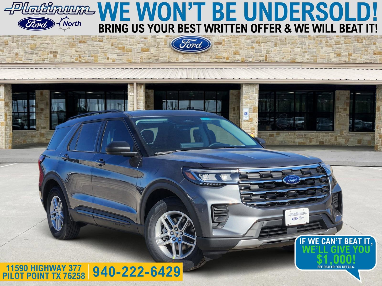 New 2026 Ford Explorer Active image 1