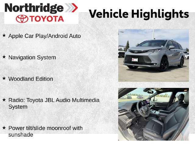 Certified 2026 Toyota Sienna XLE Woodland Edition AWD/4WD image 2