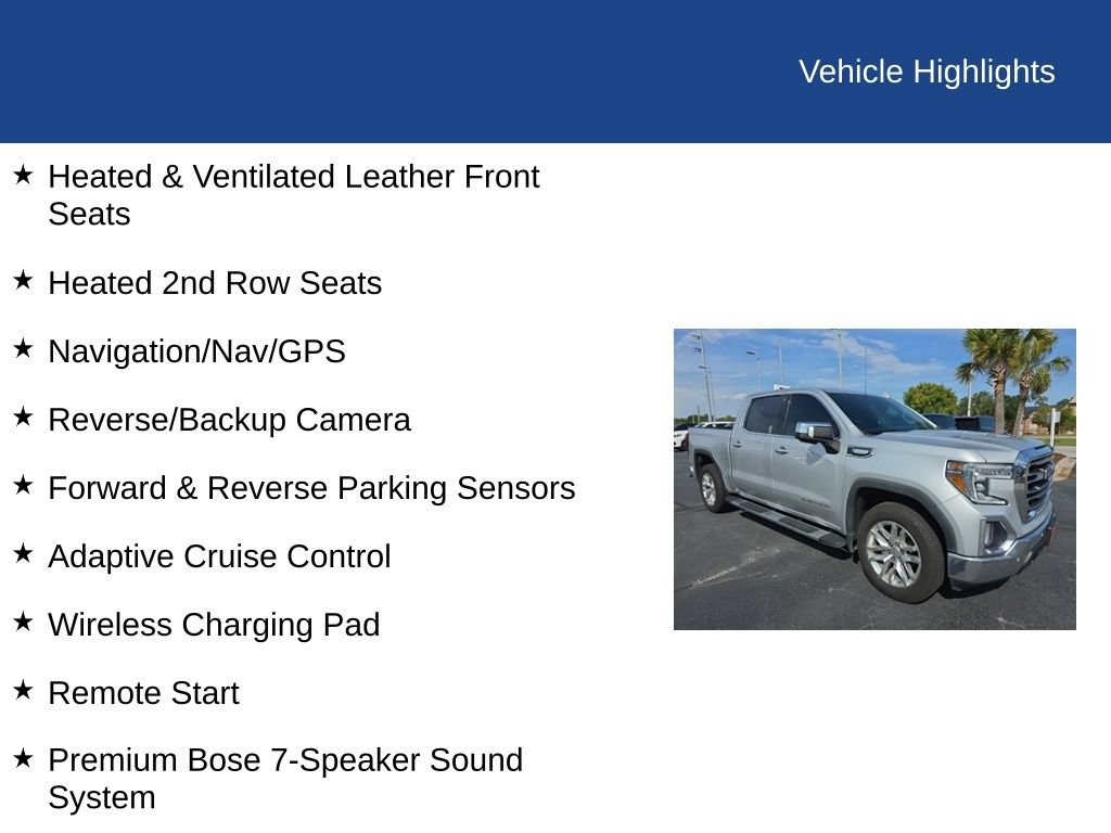 Used 2021 GMC Sierra 1500 SLT RWD image 21