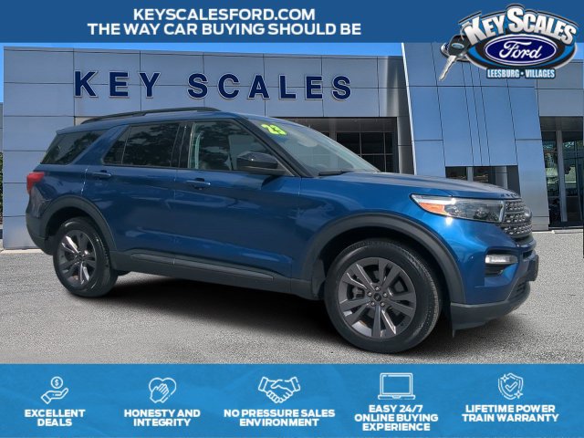 Certified 2023 Ford Explorer XLT w/ Equipment Group 202A AWD/4WD image 1