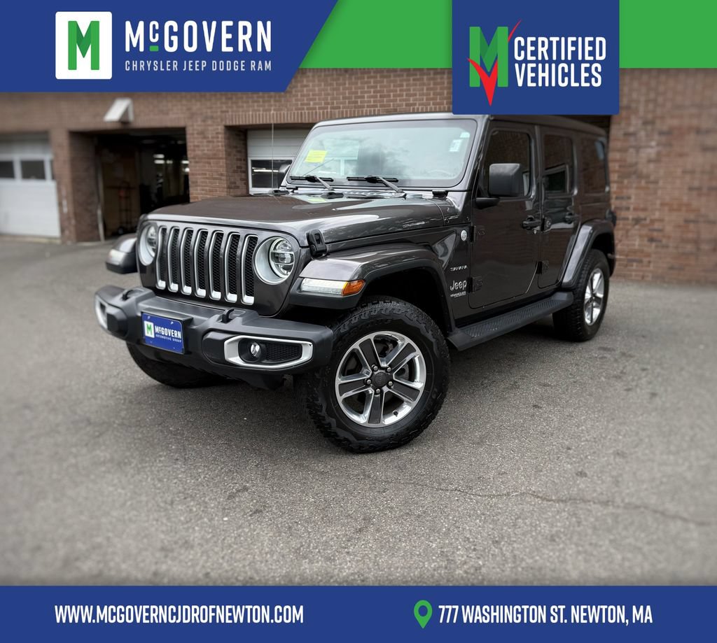 Used 2020 Jeep Wrangler Unlimited Sahara AWD/4WD image 1
