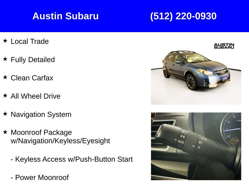 Used 2016 Subaru Crosstrek 2.0i Limited image 8