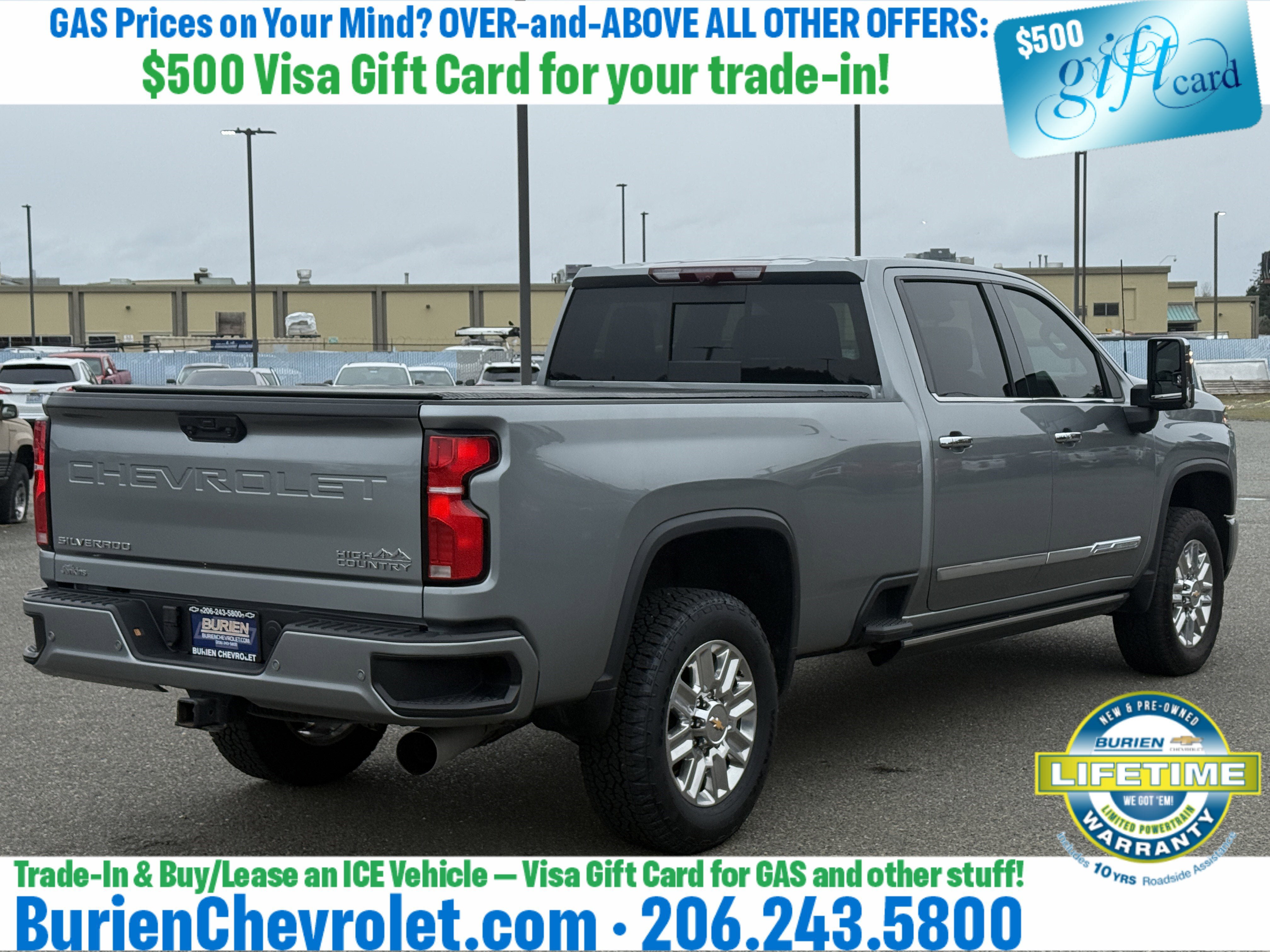 Used 2024 Chevrolet Silverado 3500 High Country w/ High Country Premium Package AWD/4WD image 5