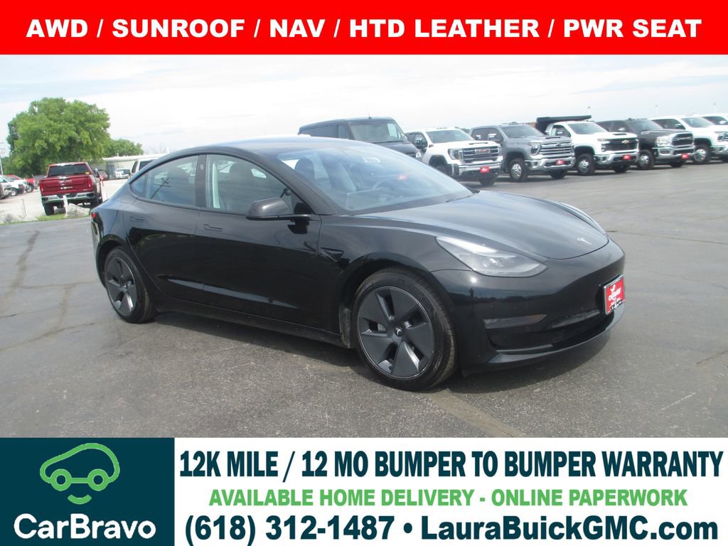 Used 2021 Tesla Model 3 Long Range