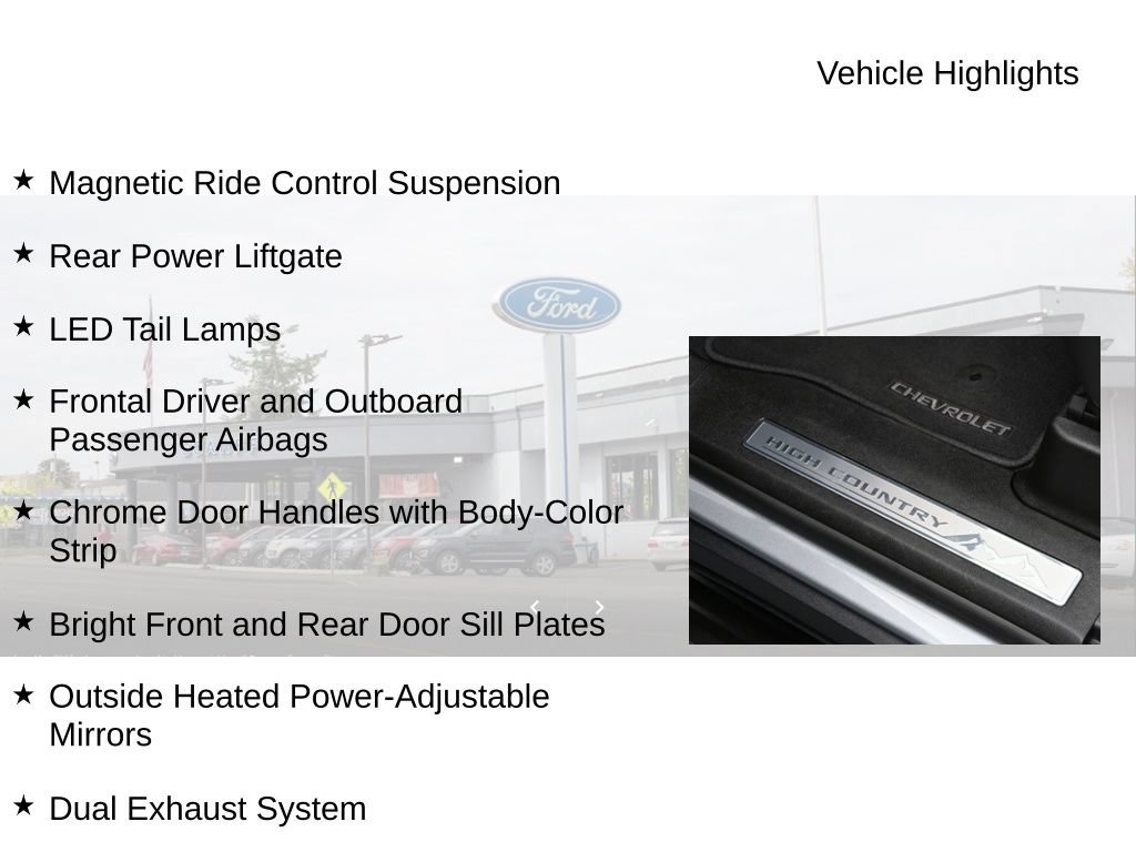Used 2025 Chevrolet Tahoe High Country AWD/4WD image 21