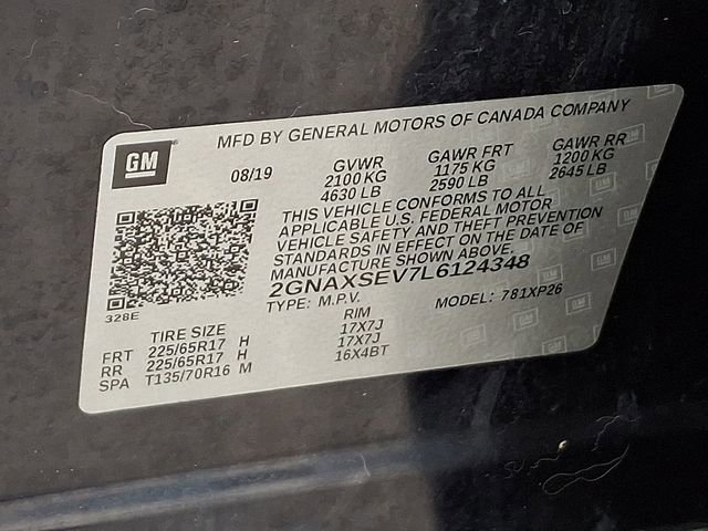 Used 2020 Chevrolet Equinox LS w/ LPO, Floor Liner Package AWD/4WD image 28