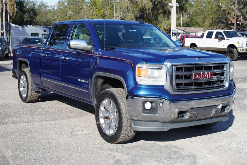 Used 2015 GMC Sierra 1500 SLT w/ SLT Crew Cab Value Package AWD/4WD image 9