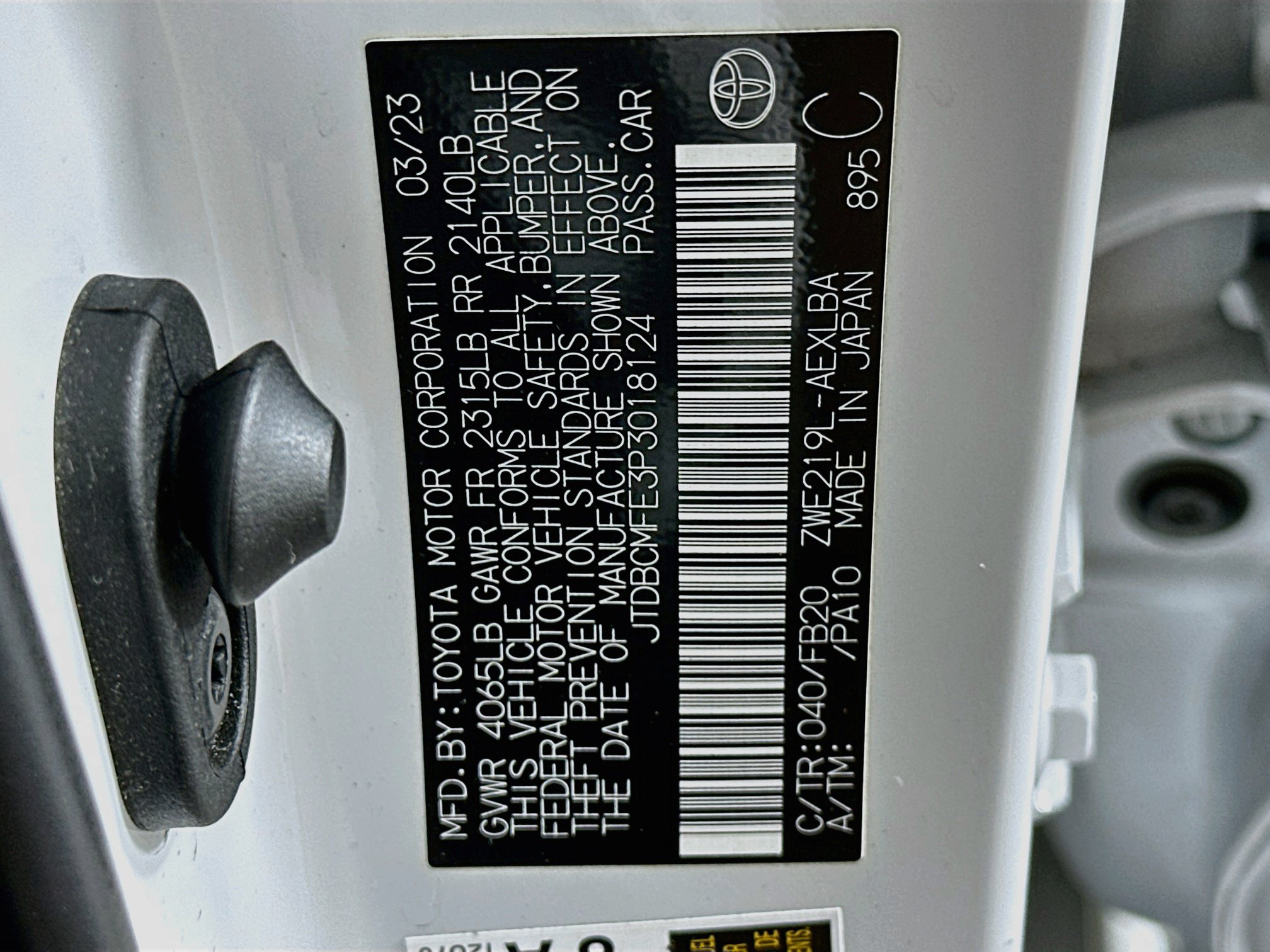 Used 2023 Toyota Corolla LE FWD image 12