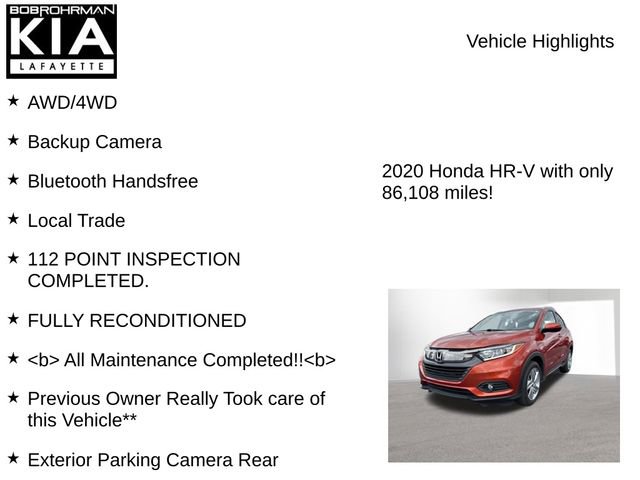 Used 2020 Honda HR-V EX image 7