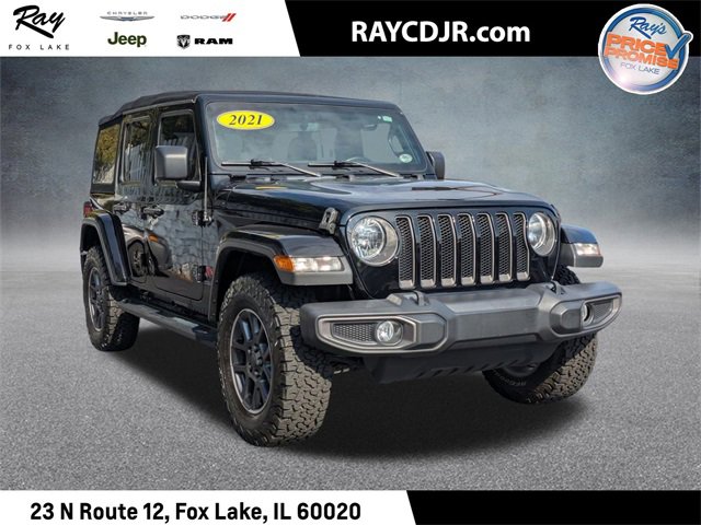 Certified 2021 Jeep Wrangler Unlimited Sport image 1