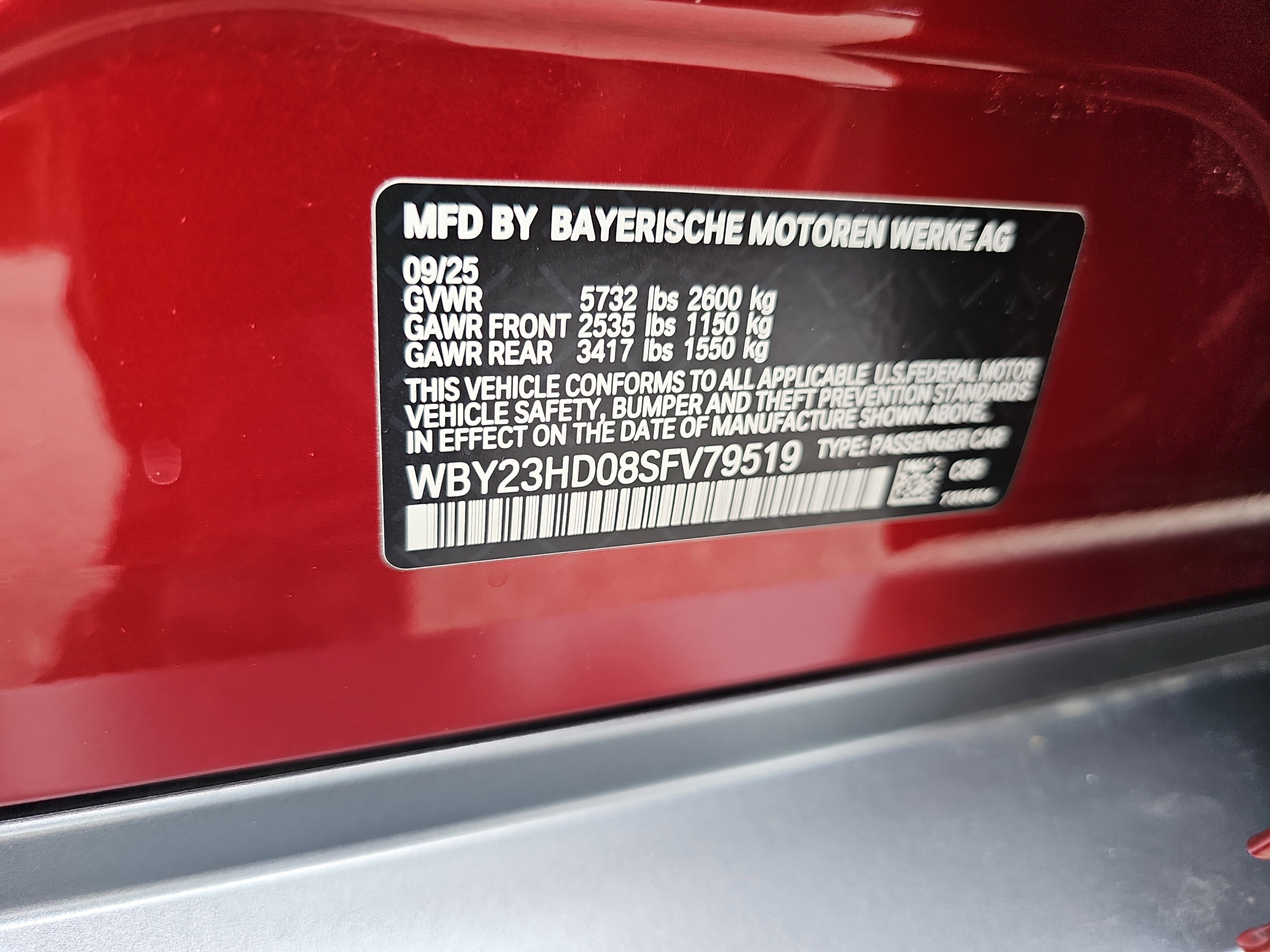 Certified 2025 BMW i4 eDrive40 w/ Premium Package RWD image 39