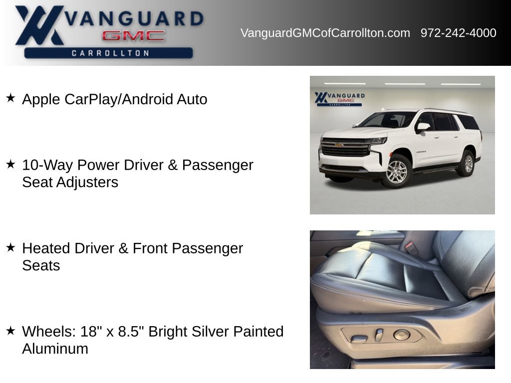 Used 2024 Chevrolet Suburban LT RWD image 18