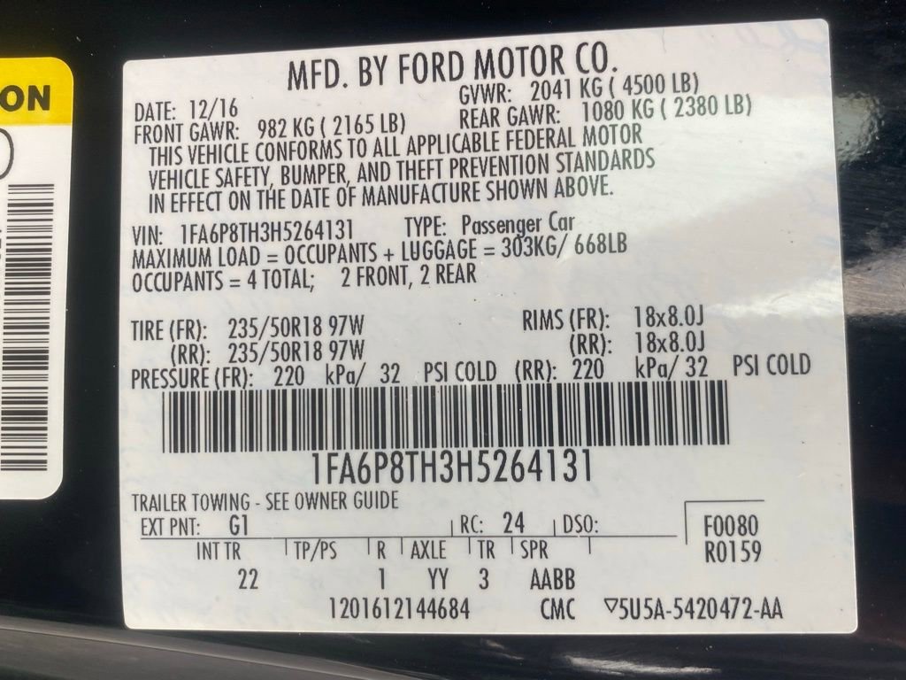 Used 2017 Ford Mustang EcoBoost image 19