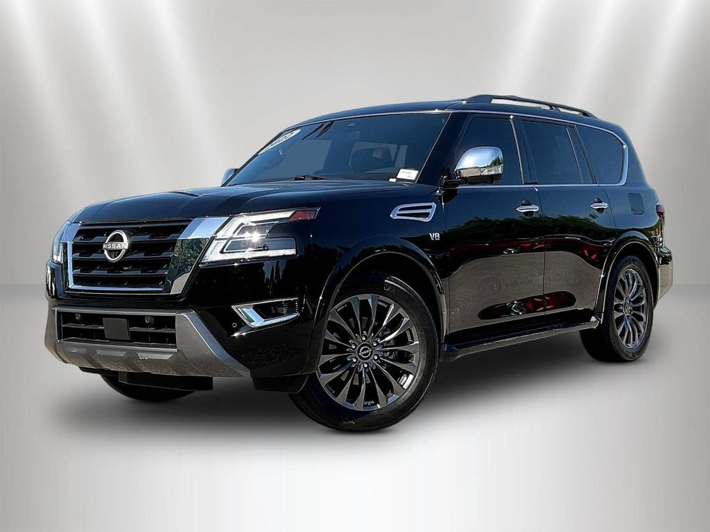 Used 2022 Nissan Armada Platinum w/ Captain's Chairs Package RWD image 3