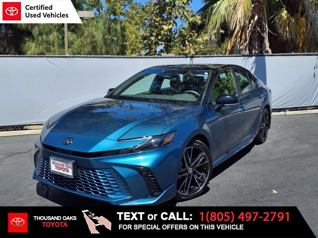 Certified 2025 Toyota Camry XSE FWD image 1