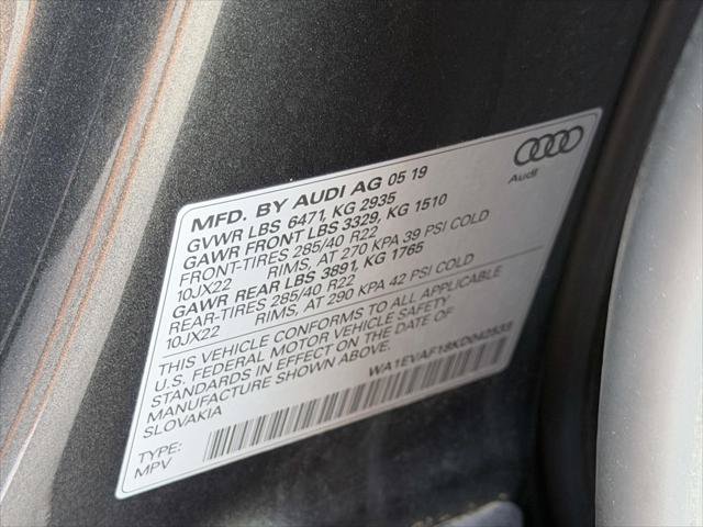 Used 2019 Audi Q8 Premium Plus w/ Premium Plus AWD/4WD image 21