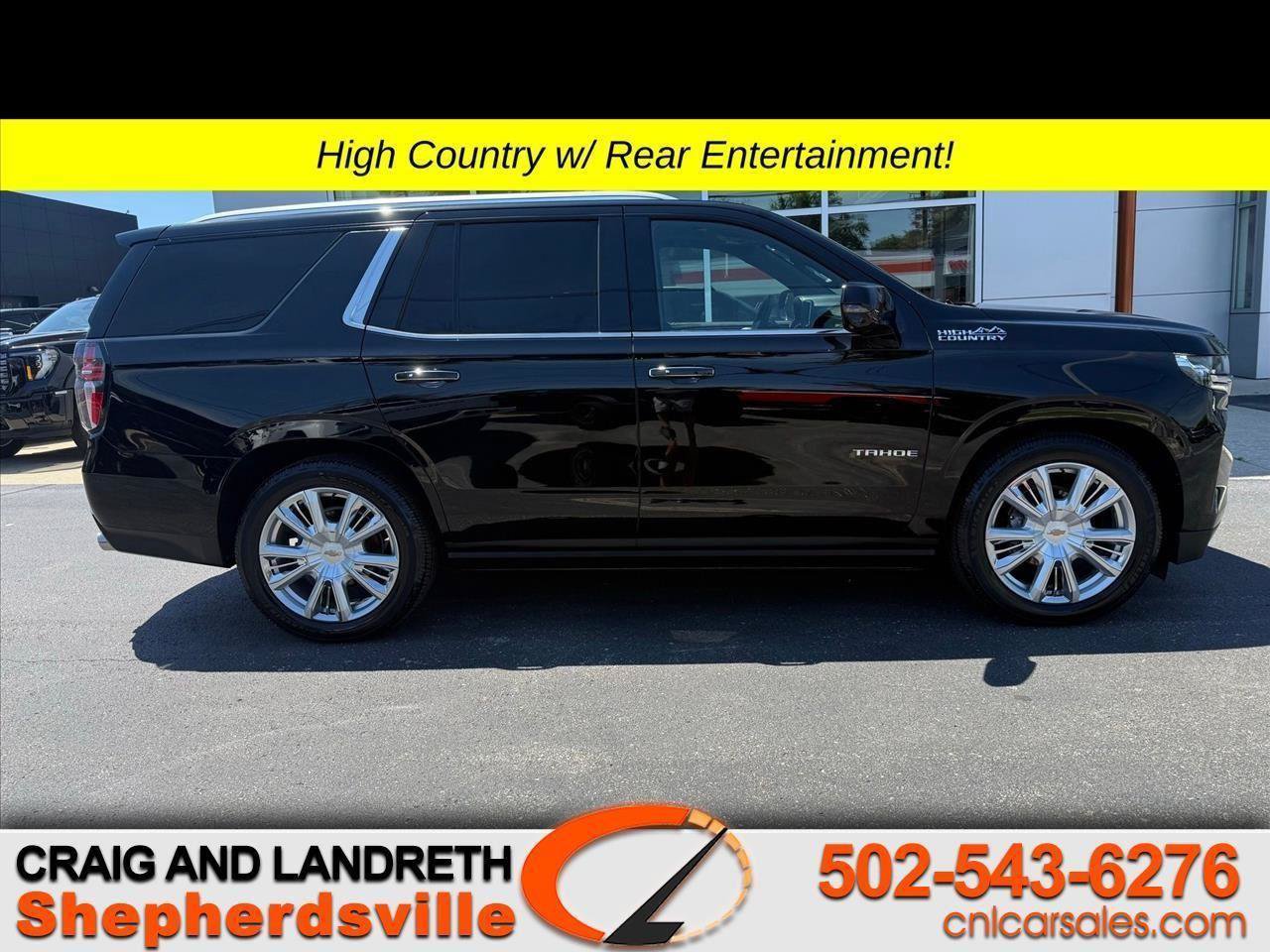 Used 2021 Chevrolet Tahoe High Country AWD/4WD image 1