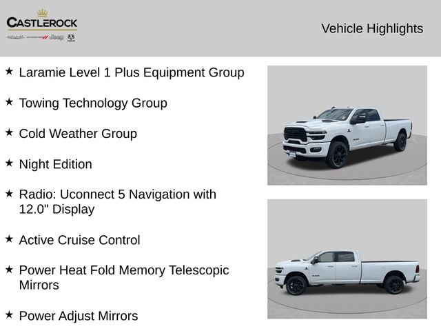 New 2026 RAM 3500 Laramie w/ Night Edition AWD/4WD image 2