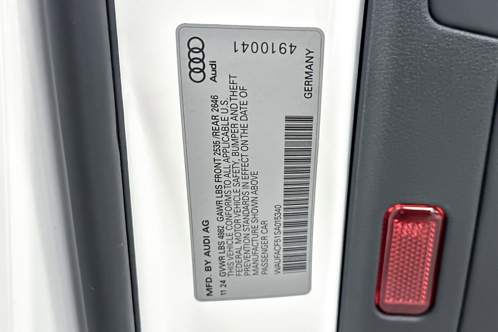 Certified 2025 Audi A5 2.0T Premium Plus w/ Premium Plus image 29