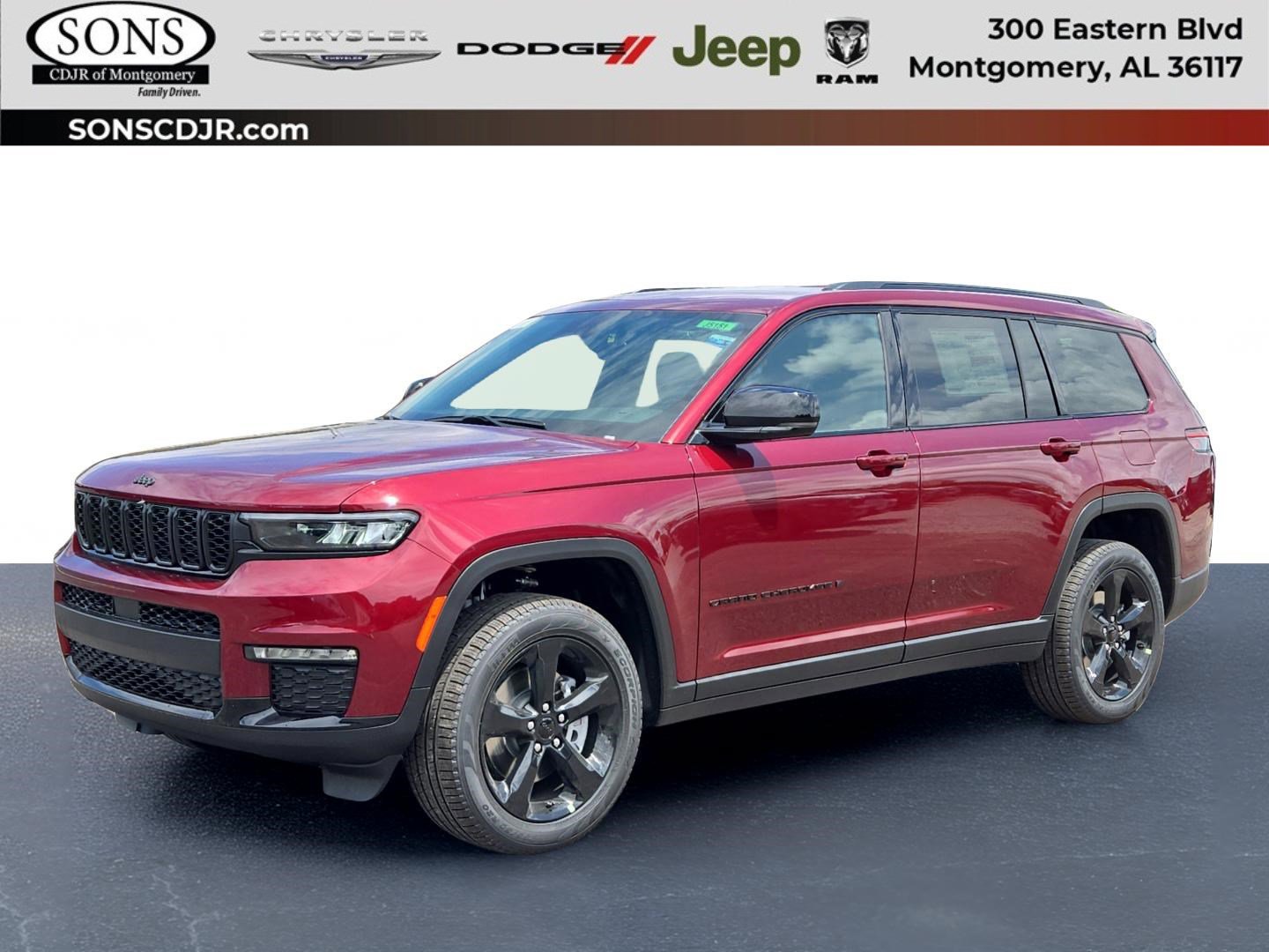 New 2025 Jeep Grand Cherokee L Limited w/ Black Appearance Package