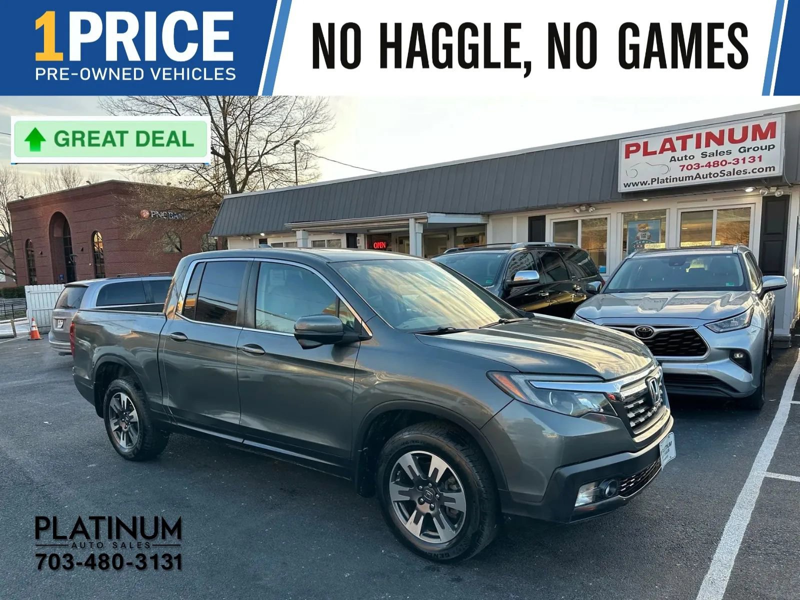 Used 2019 Honda Ridgeline RTL-T image 1