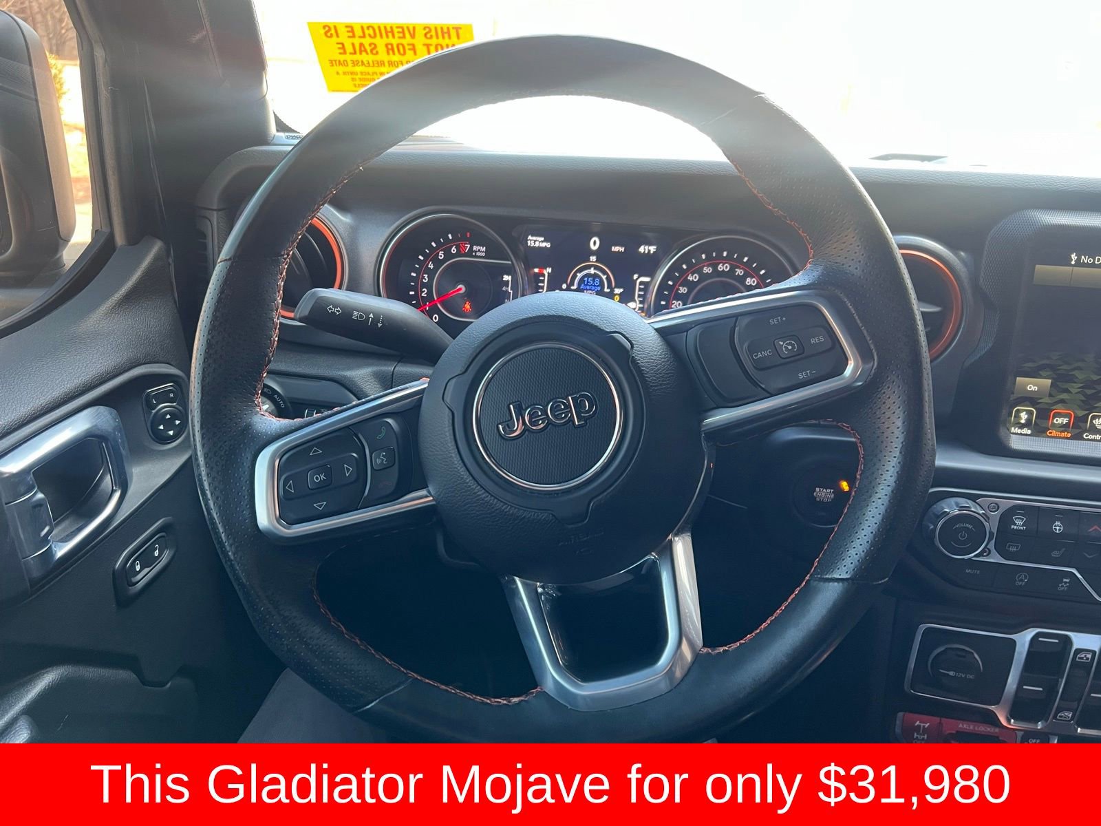 Used 2022 Jeep Gladiator Mojave w/ Cold Weather Group image 37