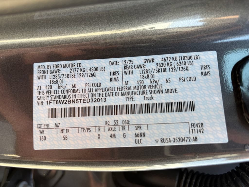 Used 2026 Ford F250 Lariat w/ Tremor Off-Road Package AWD/4WD image 25