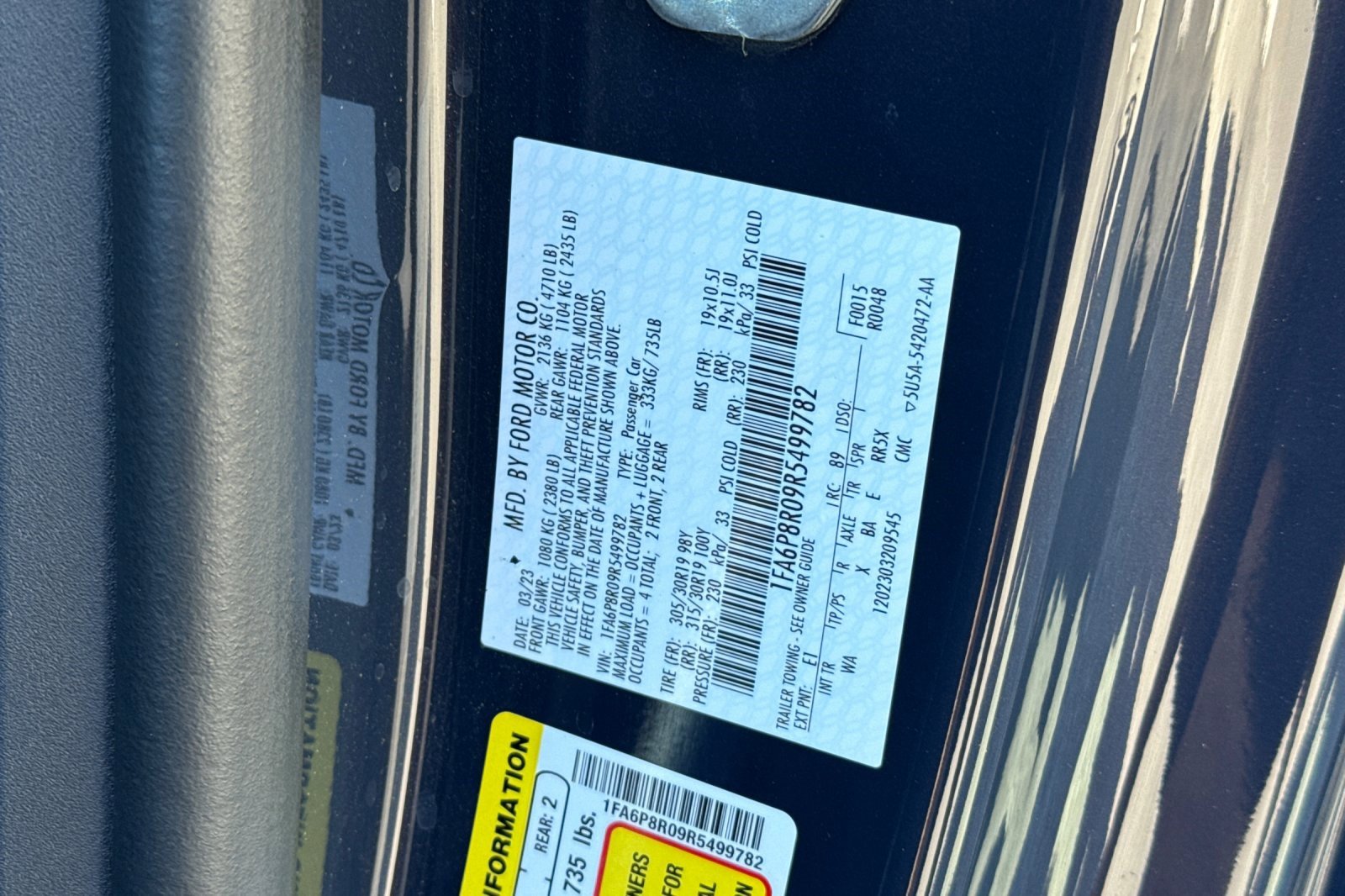 Used 2024 Ford Mustang Dark Horse w/ Dark Horse Handlin Package image 27