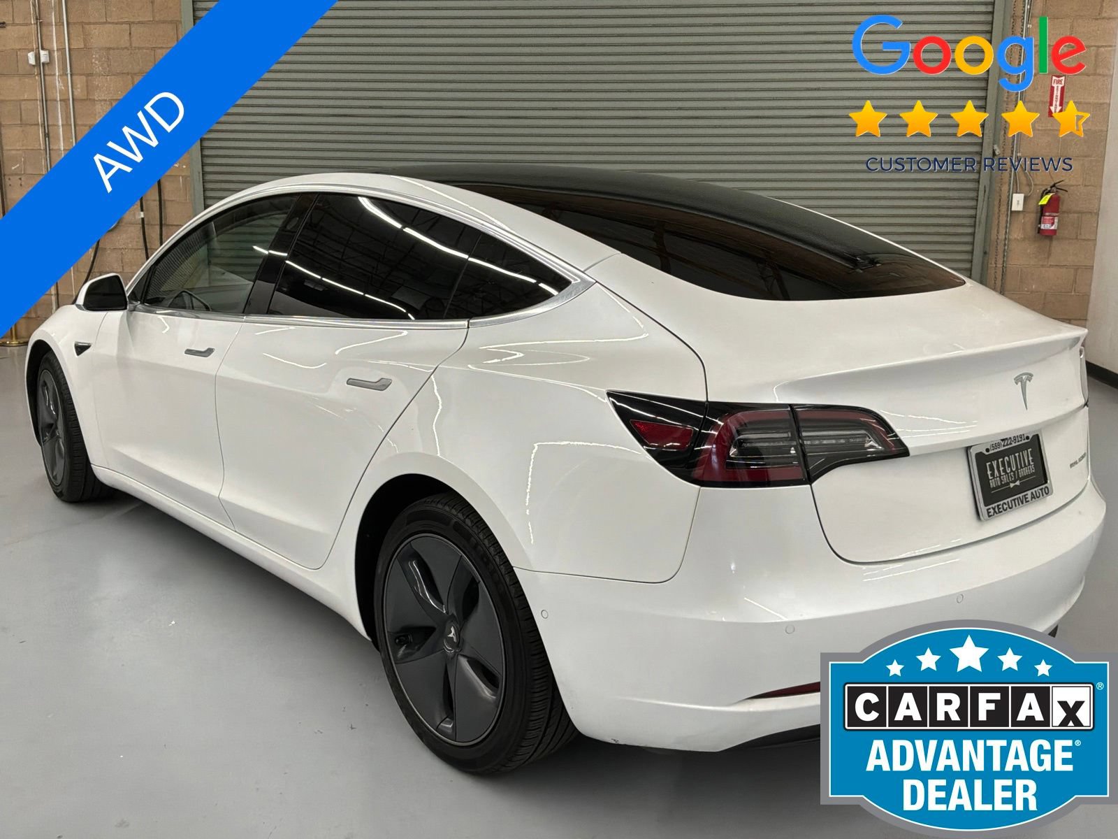 Used 2020 Tesla Model 3 Long Range AWD/4WD image 8