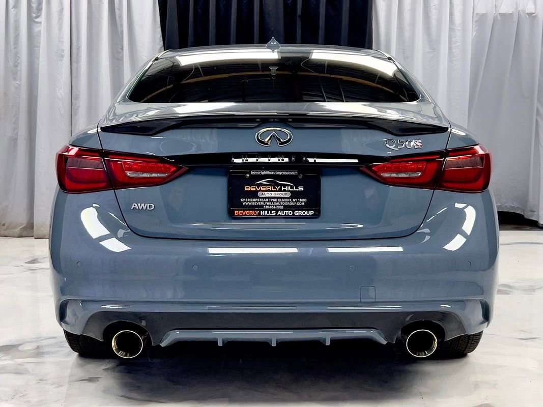 Used 2021 INFINITI Q50 Red Sport 400 image 7