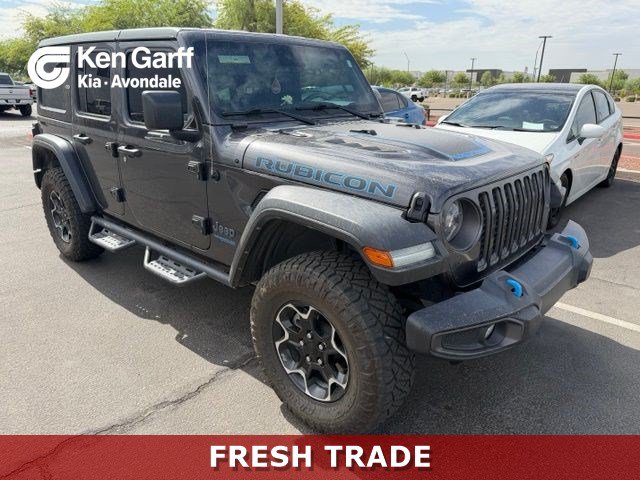Used 2021 Jeep Wrangler Unlimited Rubicon 4xe w/ Cold Weather Group