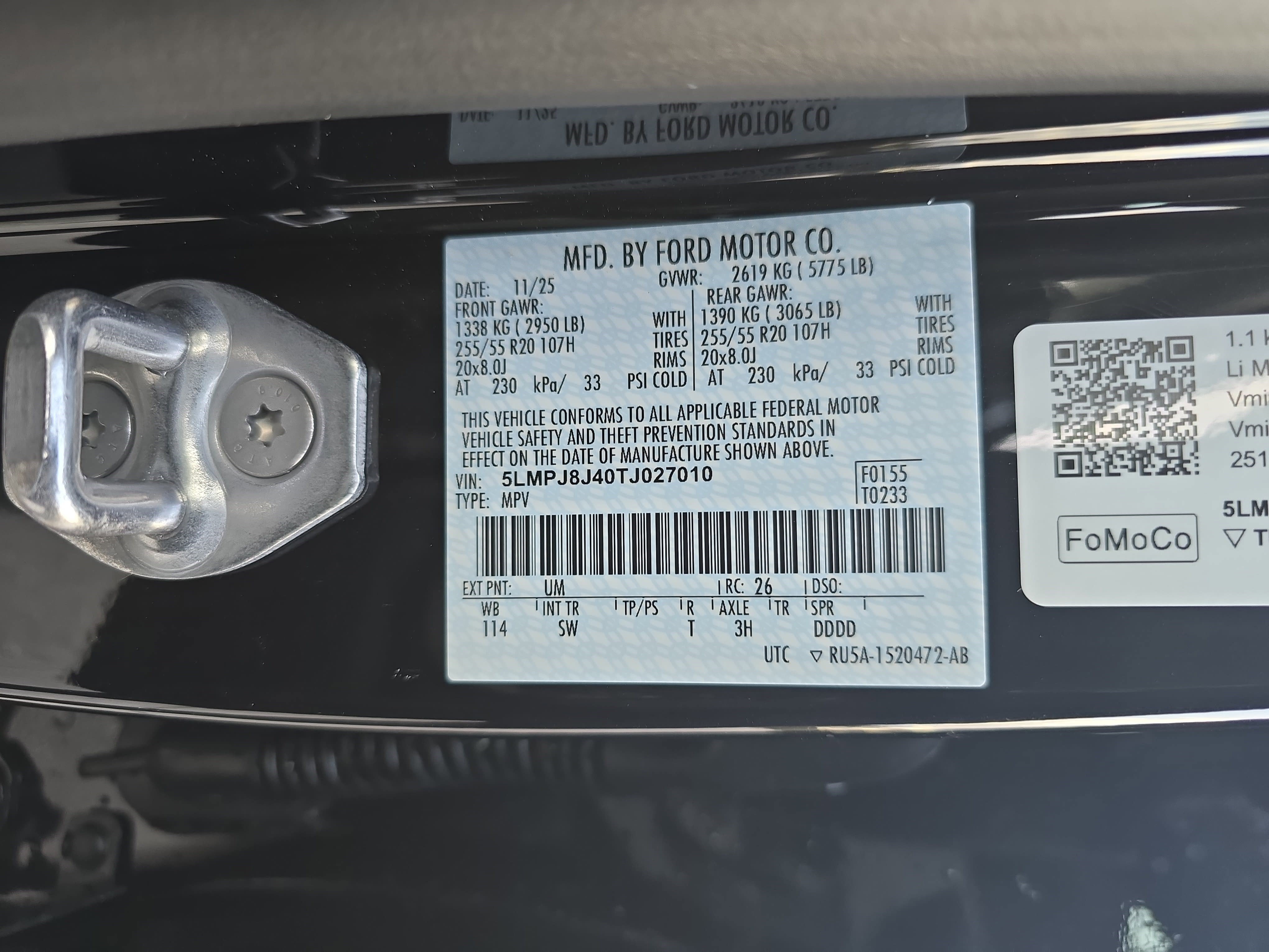 New 2026 Lincoln Nautilus Premier w/ Equipment Group 102A AWD/4WD image 36