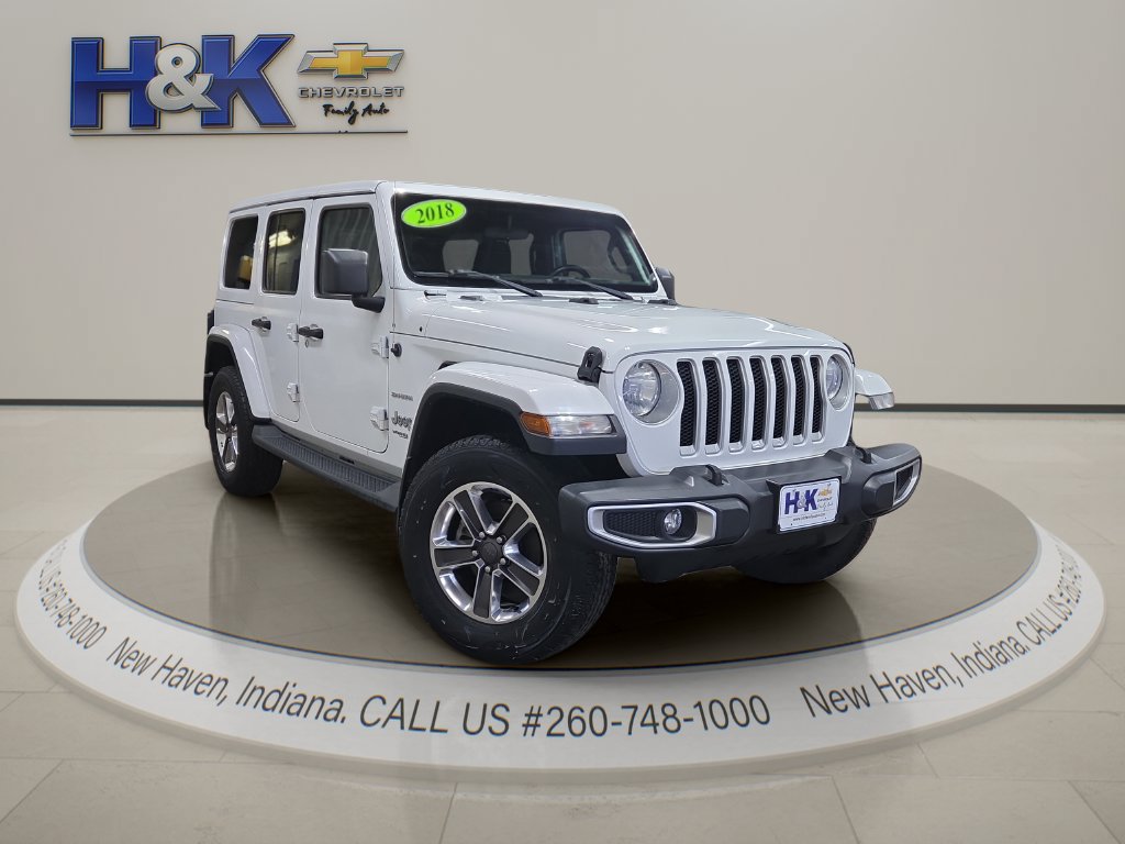 Used 2018 Jeep Wrangler Unlimited Sahara w/ Safetytec Group