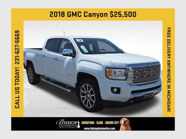 Used 2018 GMC Canyon Denali