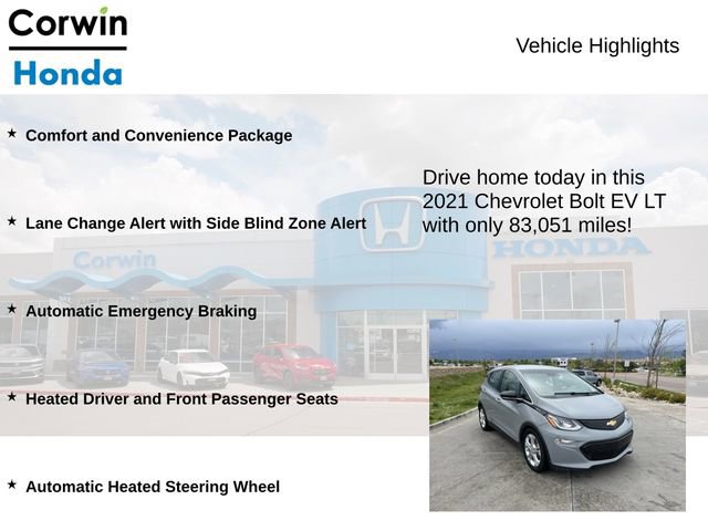 Used 2021 Chevrolet Bolt LT FWD image 7